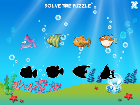 神奇的海洋世界 - 3-6岁宝宝的智力游戏Free