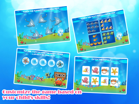 神奇的海洋世界 - 3-6岁宝宝的智力游戏Free