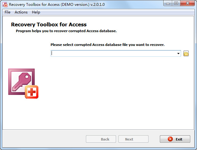 Access数据恢复工具(Recovery Toolbox for Access)下载v2.0.1.0 官方安装版