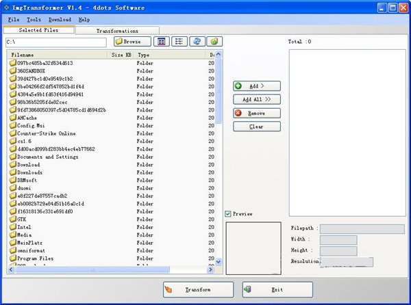简单图片编辑器(ImgTransformer)下载v1.4 官方版