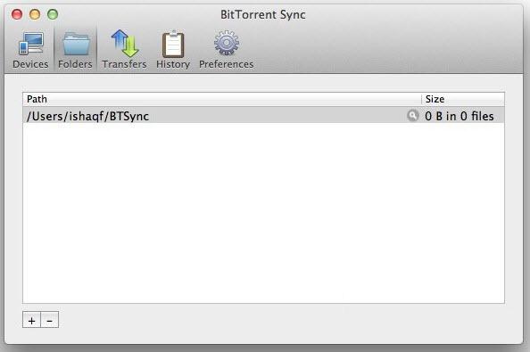 BitTorrent Sync For Mac下载v1.4.82 官方最新版