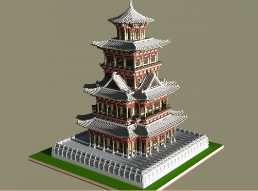 Minecraft我的世界空留阁地图存档 绿色版下载