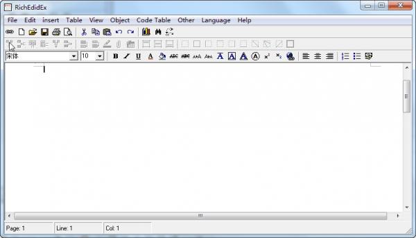 文本编辑控件RichEditEX下载v2.0 最新版