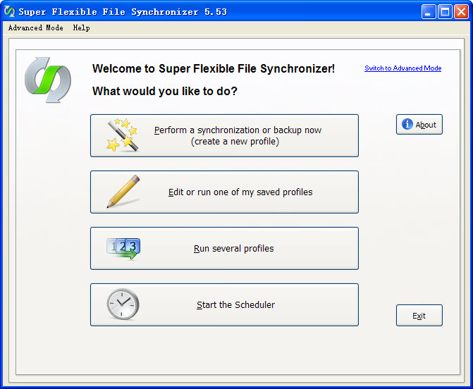 Super Flexible File Synchronizer Pro(同步文件备份工具)下载v5.61 英文绿色便携版
