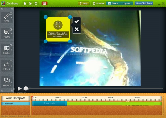 ClickBerry Interactivity Creator(视频剪辑精灵)下载v1.2.34 官方版