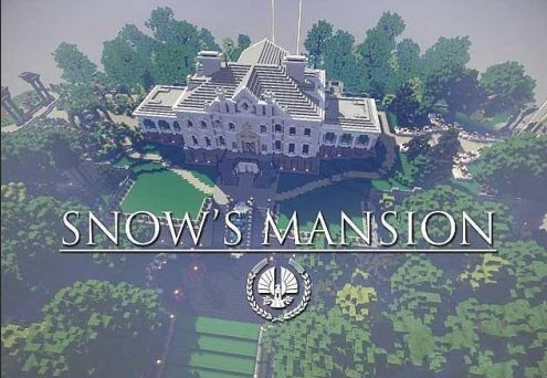 我的世界斯诺高地庄园地图存档下载绿色版