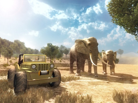 非洲沙漠狂野飙车