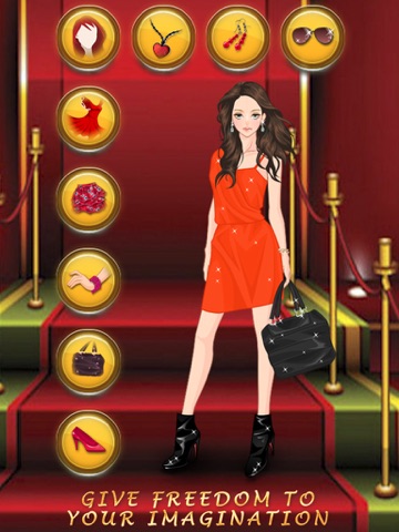 打扮动漫女孩哥特式的时尚服装少女和孩子们的游戏