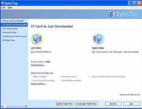 SyncToy(磁盘文件同步)下载v2.1 官方安装版