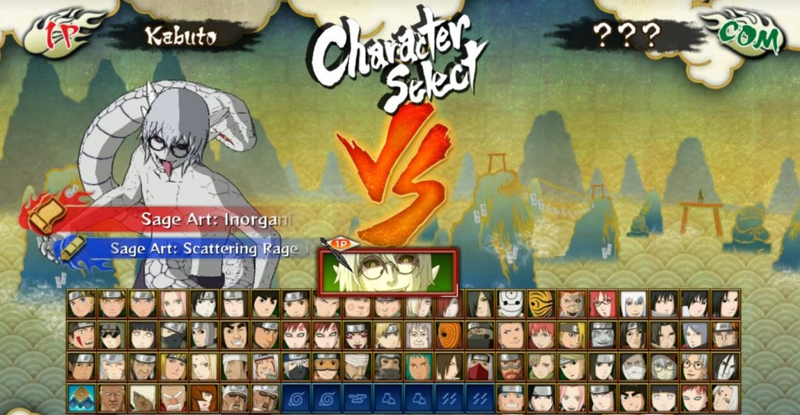 火影忍者:究极风暴3全人物解锁+物品全部下载共享版