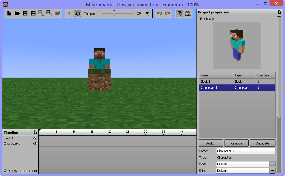 mimc动画制作器中文版(Mine