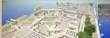 我的世界大型飞机场地图存档下载v1.0 绿色版