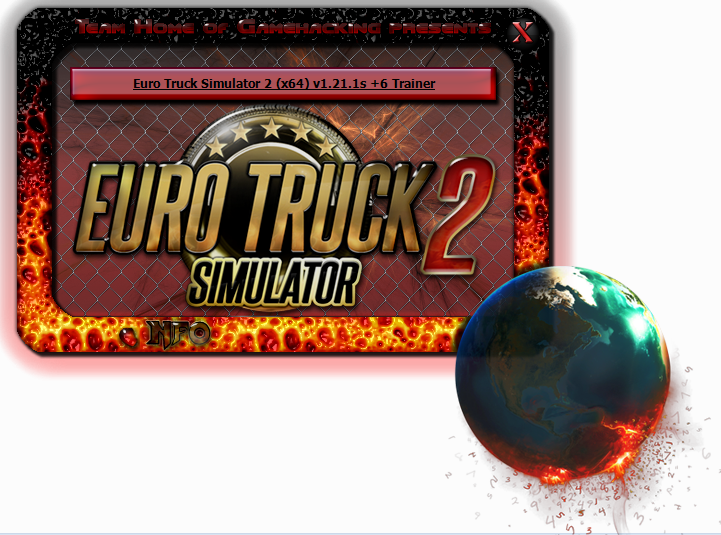 欧洲卡车模拟2六项修改器下载v1.21.1s HOG版
