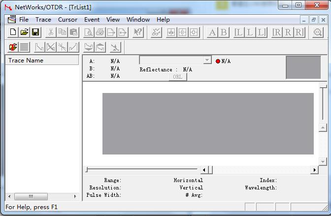 OTDR测试曲线图仿真软件(TrcView)下载v4.0 绿色版
