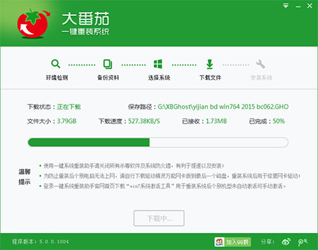 大番茄一键重装系统