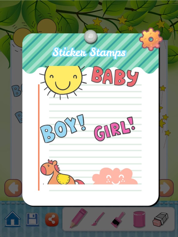 熊动物园绘图着色书 - 孩子们可爱的漫画人物艺术思想页