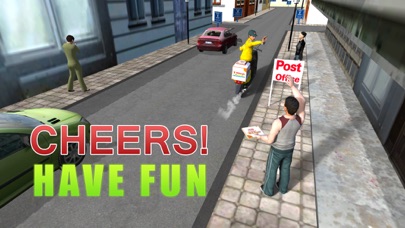 3D终极披萨男孩模拟器 - 疯狂的摩托车骑手和停车场模拟冒险游戏