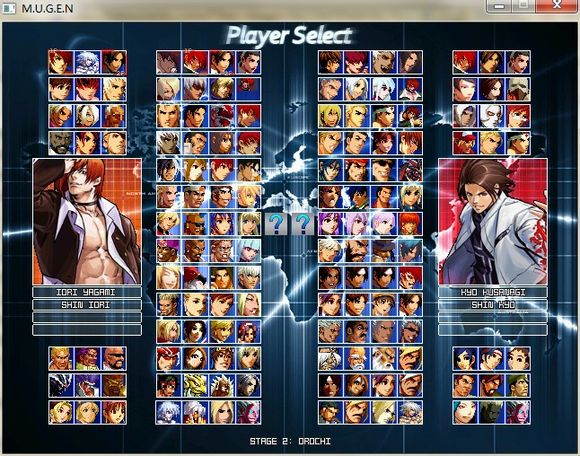 拳皇mugen5.0完美版下载附隐藏人物和出招表