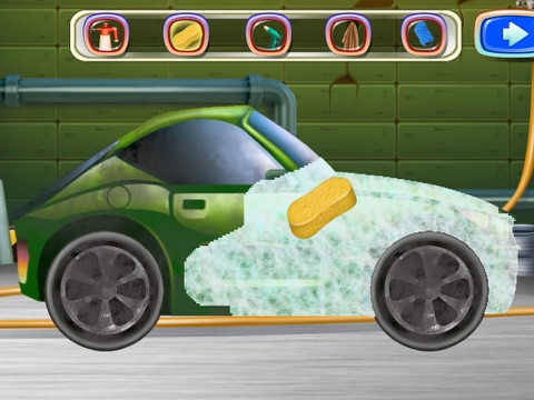 洗车 汽车 孩子们游戏 卡车 车身车间 洗车为孩子和游戏的男孩！免费游戏