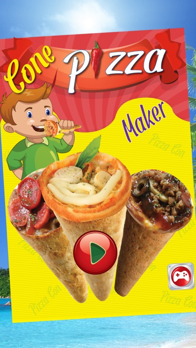 锥比萨制作 - 让我们在这个疯狂的厨房烹饪和烘焙游戏煮美味的意大利美食