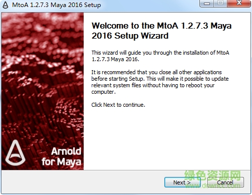 arnold for maya2016(阿诺德渲染器)下载v1.2.7.3 免费版