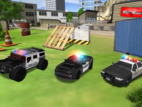 Policedroid 3D : RC 驾驶警车