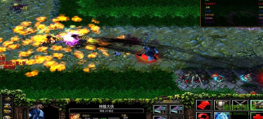 绿魔色循环圈外传之海量众神3.66_魔兽td地图下载