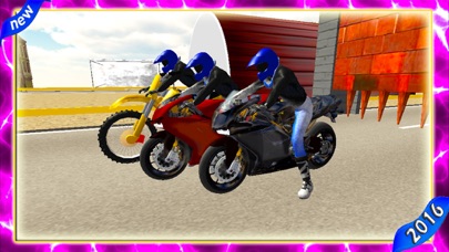 公路自行车骑手 - 摩托车赛模拟器与2016年最致命的特技