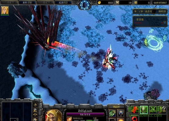 阿魔拉德战记异次元裂缝v1.22_魔兽防守地图下载附隐藏英雄密码