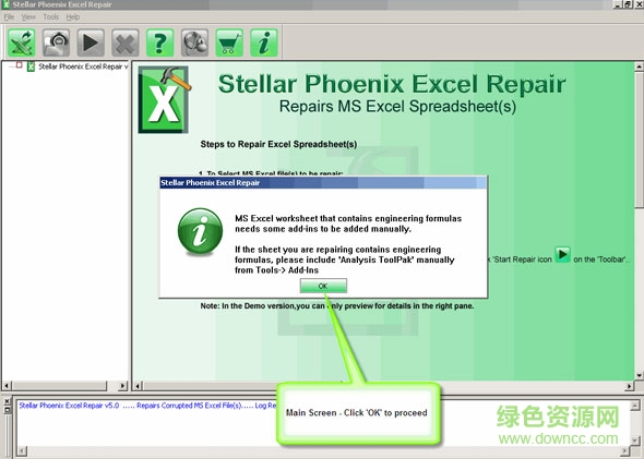 Excel文件修复工具(StellarPhoenix Excel Repair)下载v2016 绿色版