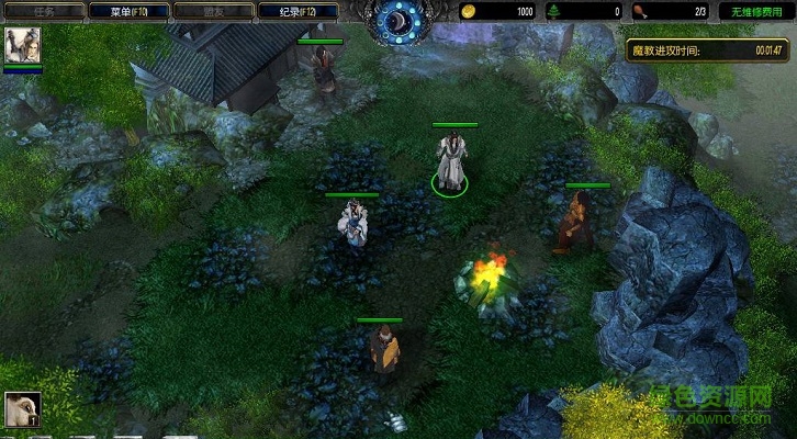 仙魔传云界之乱v1.21_魔兽防守地图下载附隐藏英雄密码