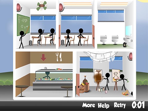 死神来了：谋杀火柴人 - 最烧脑的极限挑战益智策略游戏