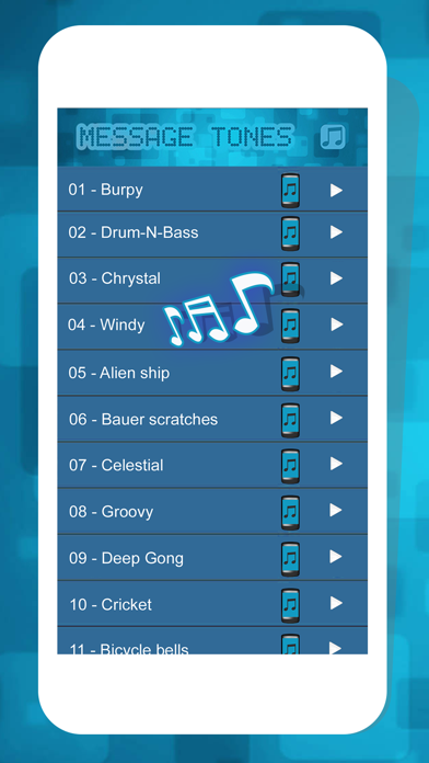 对于 iPhone 声音 讯息提示 音 最好的 音乐 通知 铃声 警报