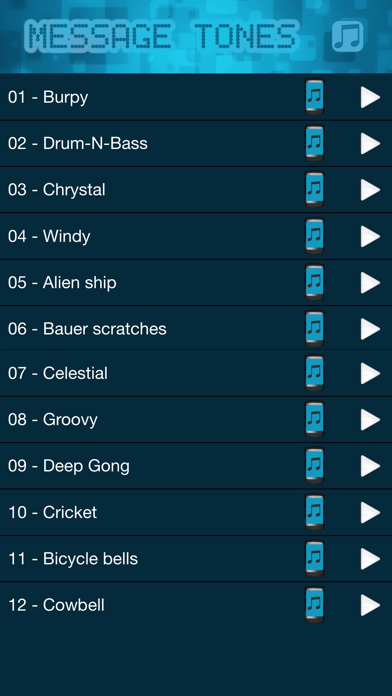 对于 iPhone 声音 讯息提示 音 最好的 音乐 通知 铃声 警报