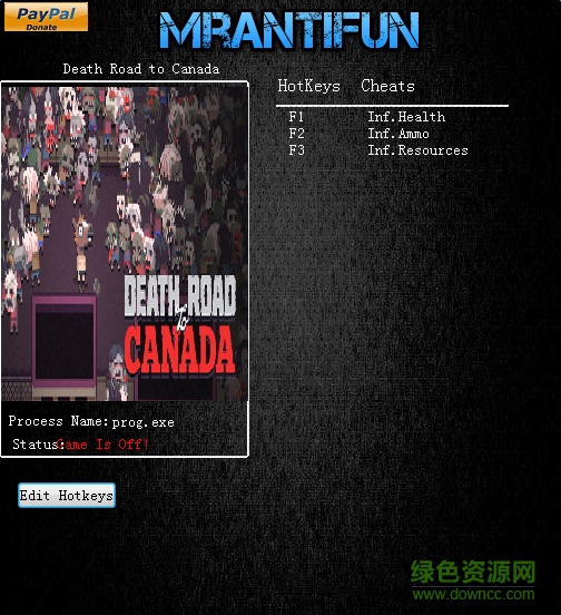 加拿大死亡之路v1.0三项修改器下载