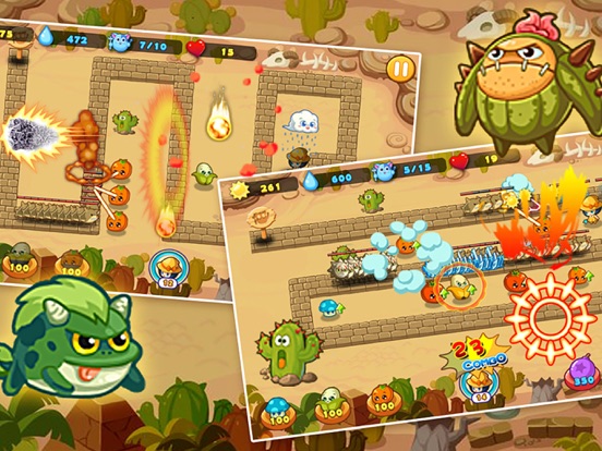 农场保卫战-消灭呆萌怪物守卫家园,最萌塔防类游戏