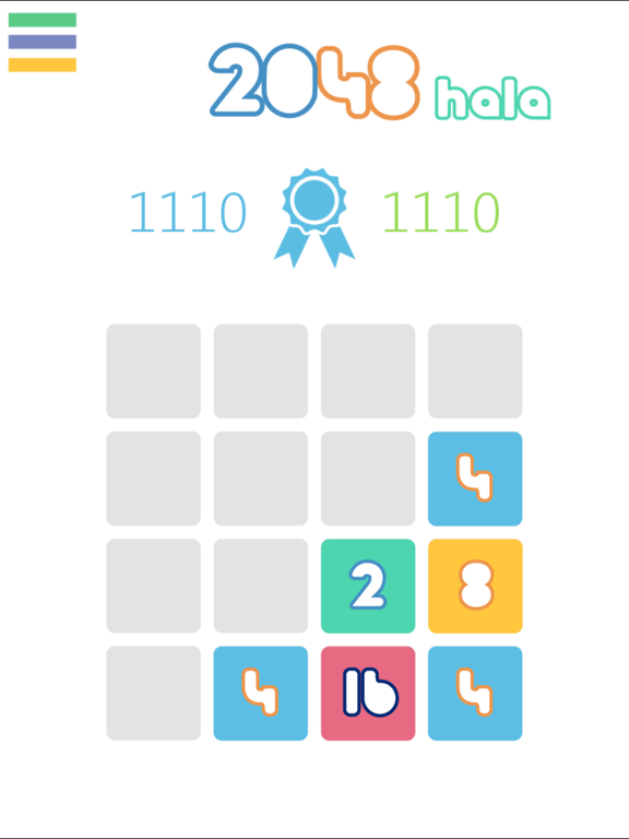 2048 HALA - 由1010启发特殊的逻辑拼图风格