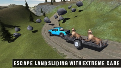 越野动物运输车4×4