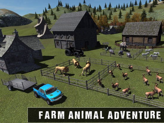 越野动物运输车4×4