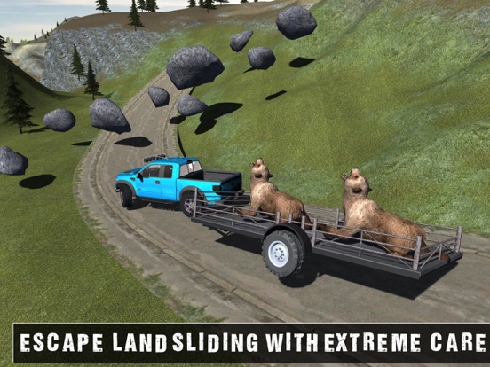 越野动物运输车4×4