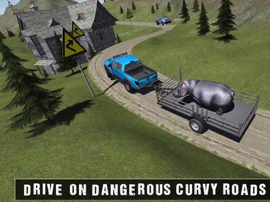 越野动物运输车4×4