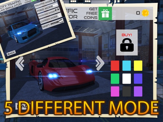 夜晚的城市交通街路车驾驶漂移和停车事业模拟器 - Night City Car Simulator