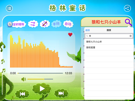 有声《格林童话A》精选集Top 50——儿童睡前故事