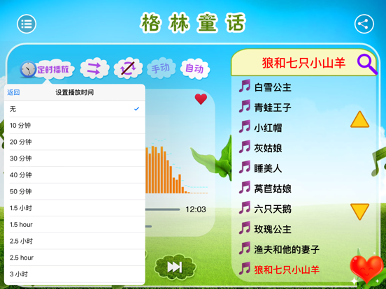 有声《格林童话A》精选集Top 50——儿童睡前故事