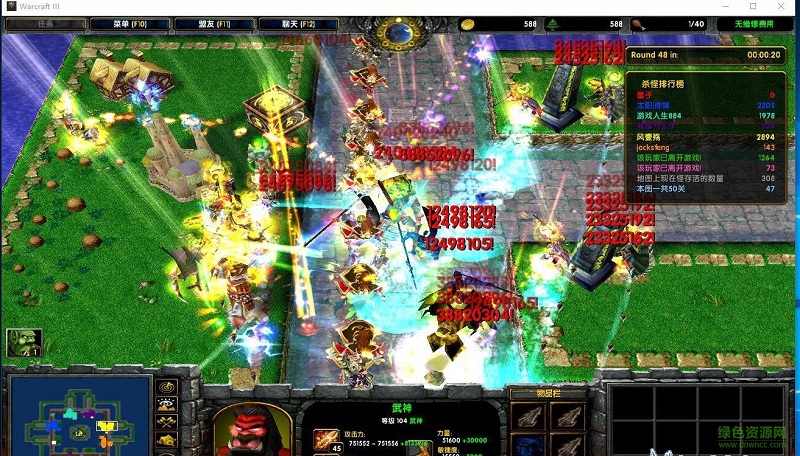 T魔D小偷循环圈17.2_魔兽td地图下载附隐藏英雄密码和攻略
