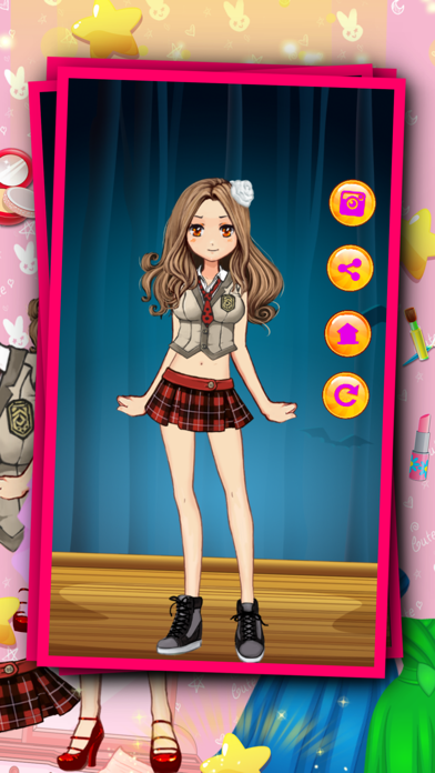 公主装扮时尚党的头发和沙龙