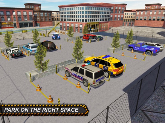 至尊警方停车场3D