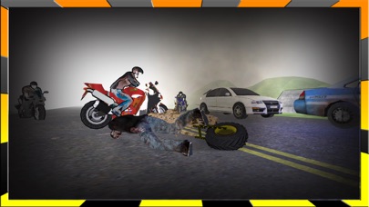 最高通缉惊人的摩托车赛车的赛道。