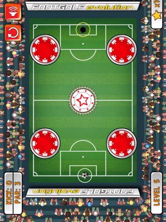 迷你高尔夫进洞足球版