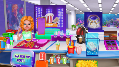 收银员电影院 电影 收银机 儿童游戏